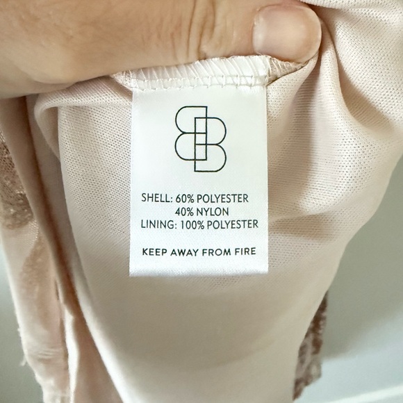 NWT Baltic Born Lucy Maxi Dress in Sequin Floral Blush Pink and Gold Size S - Picture 9 of 9